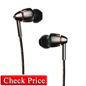 1MORE Quad Driver Earphone with Mic - Titanium