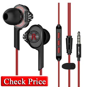 BlitzWolf BW-ES2 Wired Control in-Ear Earphone Headphone with Mic