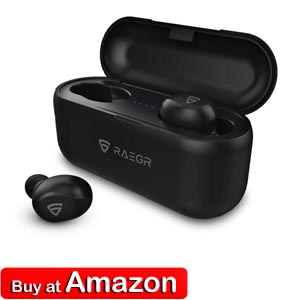 RAEGR Air Shots 700 TWS Wireless in-Ear Earbuds, Bluetooth 5.0